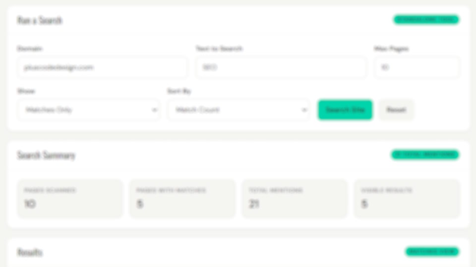 Text Search